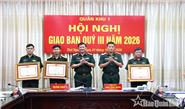 Quân khu triển khai nhiệm vụ quân sự, quốc phòng quý IV năm 2026