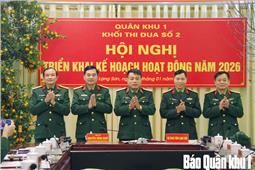 Khối thi đua số 2 - Quân khu 1 triển khai hoạt động năm 2026