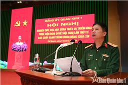 Tổ chức Hội nghị nghiên cứu, học tập, quán triệt và triển khai thực hiện Nghị quyết hội nghị lần thứ tư Ban Chấp hành trung ương Đảng khóa XIV