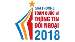 Thể lệ giải thưởng toàn quốc về thông tin đối ngoại năm 2018