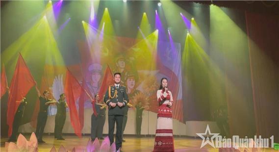 Tham gia Hội thi cán bộ đoàn giỏi và tuyên truyền viên trẻ toàn quân với trách nhiệm, quyết tâm cao nhất