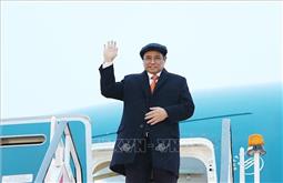Thủ tướng Phạm Minh Chính đến Vương quốc Anh, bắt đầu các hoạt động tại Hội nghị của Liên hợp quốc về biến đối khí hậu