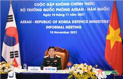 Đại tướng Phan Văn Giang dự cuộc gặp không chính thức Bộ trưởng Quốc phòng ASEAN-Hàn Quốc