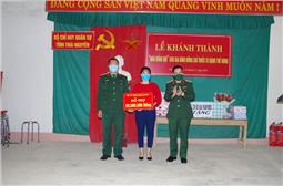 Khánh thành và bàn giao “Nhà đồng đội” tặng Thiếu tá Đặng Thế Hùng