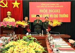 Tổng cục Chính trị: Bàn giao chức trách, nhiệm vụ Cục trưởng Cục Bảo vệ an ninh Quân đội