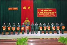 Khai mạc Hội thi giáo viên các trường quân sự quân khu, quân đoàn