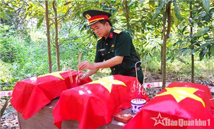 Quy tập 15 hài cốt liệt sĩ về nghĩa trang Bản Trại  ­­