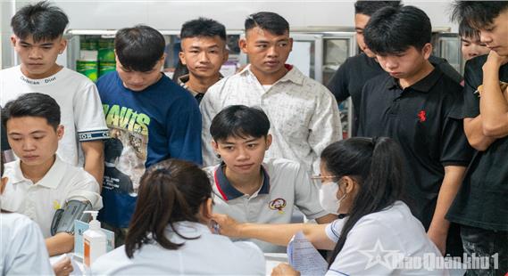 Xã Nguyễn Huệ (Cao Bằng) khám sơ tuyển sức khỏe nghĩa vụ quân sự năm 2027