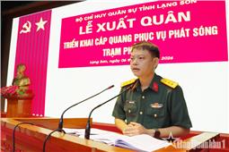 Triển khai cáp quang phục vụ các trạm phủ lõm