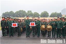 Cục Chính trị động viên lực lượng đồng diễn phục vụ Lễ ra quân huấn luyện