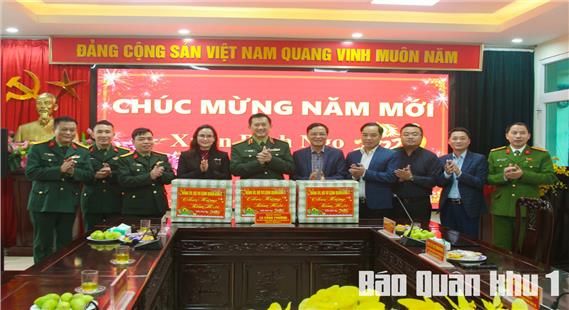 Trung tướng La Công Phương thăm, chúc Tết xã Đồng Hỷ và tri ân Trung tướng Đàm Ngụy