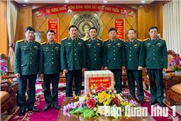 Trung tướng La Công Phương thăm, chúc Tết Học viện Quốc phòng  và Học viện Chính trị