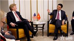 Đại tướng Phan Văn Giang tiếp Thứ trưởng thứ nhất Bộ Chiến tranh Hoa Kỳ