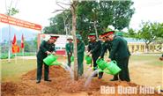Tết trồng cây đầu xuân mới ở Sư đoàn 3