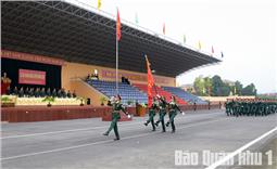 Khối cơ quan Quân khu tổ chức lễ ra quân huấn luyện năm 2026