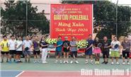 Cục Chính trị và xã Đồng Hỷ giao lưu thể thao pickleball mừng xuân Bính Ngọ 2026