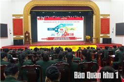 LLVT Quân khu học tập, quán triệt sâu sắc Nghị quyết Đại hội XIV của Đảng