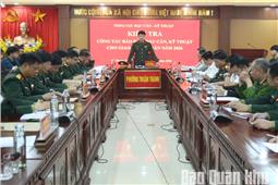 Bắc Ninh làm tốt công tác bảo đảm hậu cần, kỹ thuật cho giao nhận quân năm 2026.