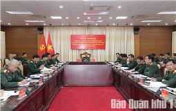 Quân khu tham gia Hội nghị trực tuyến quán triệt, triển khai các kế hoạch năm 2026 của Bộ Quốc phòng