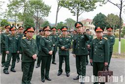 Cục Quân huấn - Nhà trường kiểm tra kết quả triển khai quyết định thành lập Trường Thiếu sinh quân miền Bắc