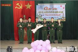 Giao lưu cán bộ, chiến sĩ cũ với chiến sĩ mới “Tiếng nói từ trái tim đồng đội”