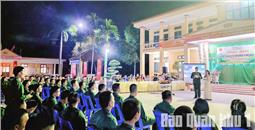 Lan tỏa tình đồng chí, đồng đội trong đêm giao lưu chiến sĩ mới