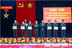 Hội thi Báo cáo viên giỏi Trung đoàn 246 năm 2026 thành công tốt đẹp