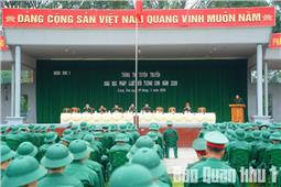 Phổ biến, giáo dục pháp luật cho chiến sĩ mới Sư đoàn 3