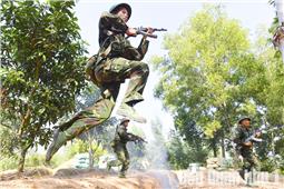 Tuổi trẻ thi đua xung kích huấn luyện giỏi 