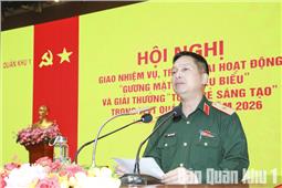 Quân khu triển khai hoạt động 