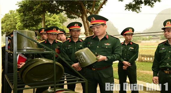 Tổng cục Hậu cần - Kỹ thuật kiểm tra công tác doanh trại tại Trung đoàn 246, Sư đoàn 346