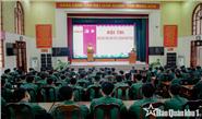 Lữ đoàn 382 khai mạc Hội thi Báo cáo viên giỏi cấp Lữ đoàn năm 2026