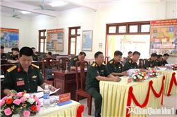 Lữ đoàn 601 tổ chức Hội thi Báo cáo viên giỏi cấp Lữ đoàn năm 2026