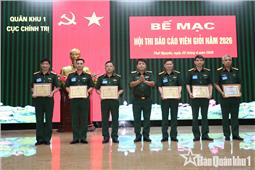 Cục Chính trị tổ chức Hội thi báo cáo viên giỏi năm 2026