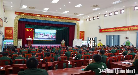 Bộ CHQS tỉnh Thái Nguyên tổng kết công tác đóng quân canh phòng, phòng thủ dân sự năm 2025