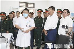 Kiểm tra, giám sát hoạt động kết hợp quân dân y tại tỉnh Lạng Sơn