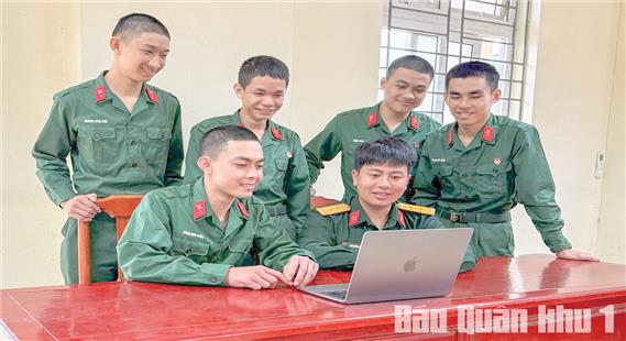 Hành trình quân ngũ được kết nối mỗi ngày