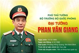 Đại tướng Phan Văn Giang, Phó thủ tướng Chính phủ kiêm Bộ trưởng Bộ Quốc phòng