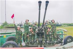 Khí thế tháng Tư ở đơn vị hai lần Anh hùng