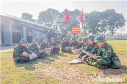 Sôi nổi thi đua huấn luyện giỏi