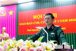 Quân khu triển khai nhiệm vụ công tác Đảng, công tác chính trị quý 2 năm 2026