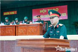 Quân khu tổ chức Hội thao huấn luyện chiến sĩ mới năm 2026
