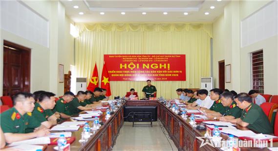 Tăng cường phối hợp thực hiện công tác dân vận trên địa bàn tỉnh Thái Nguyên