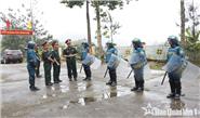 Kiểm tra xây dựng đơn vị vững mạnh toàn diện và hội thao huấn luyện chiến sĩ mới tại Bộ CHQS tỉnh Cao Bằng