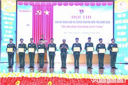 Sư đoàn 3 tổ chức Hội thi cán bộ Đoàn giỏi và Tuyên truyền viên trẻ năm 2026