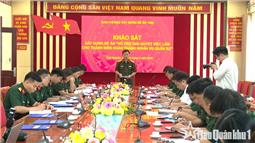 Khảo sát xây dựng Đề án hỗ trợ giải quyết việc làm cho thanh niên hoàn thành nghĩa vụ quân sự tại Thái Nguyên