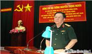 Đại tướng Nguyễn Trọng Nghĩa thăm và làm việc tại Trường Thiếu sinh quân miền Bắc