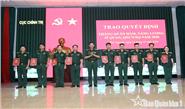 Cục Chính trị trao quyết định thăng quân hàm, nâng lương năm 2026