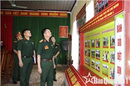 Quân khu kiểm tra kết quả xây dựng đơn vị vững mạnh toàn diện “mẫu mực, tiêu biểu” tại Sư đoàn 3