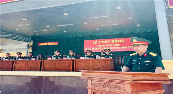 Sư đoàn 3 phát động Tháng hành động về an toàn, vệ sinh lao động năm 2026